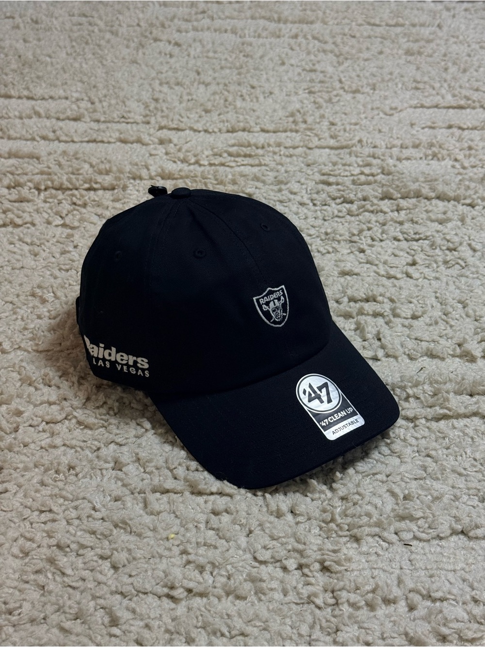47 BRAND Las Vegas Raiders Foundational '47 Clean up hat